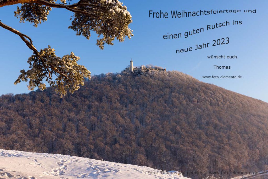 Burg Teck, Winterlandschaft, Teck, Schnee, Fotograf Kirchheim unter Teck